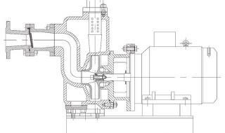 自吸无堵塞排污泵 自吸无堵塞排污泵